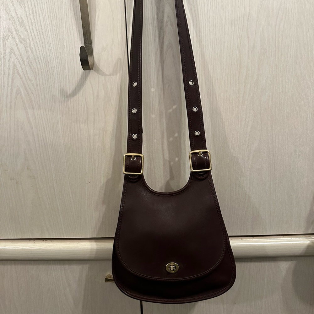 Vintage Coach saddle bag - Picture 6 of 10